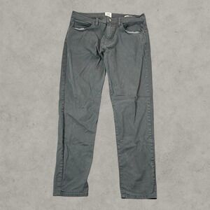 Flint and Tinder Pants Mens 33x30 Gray 5 Pocket Pants Athletic Tapered Huckberry